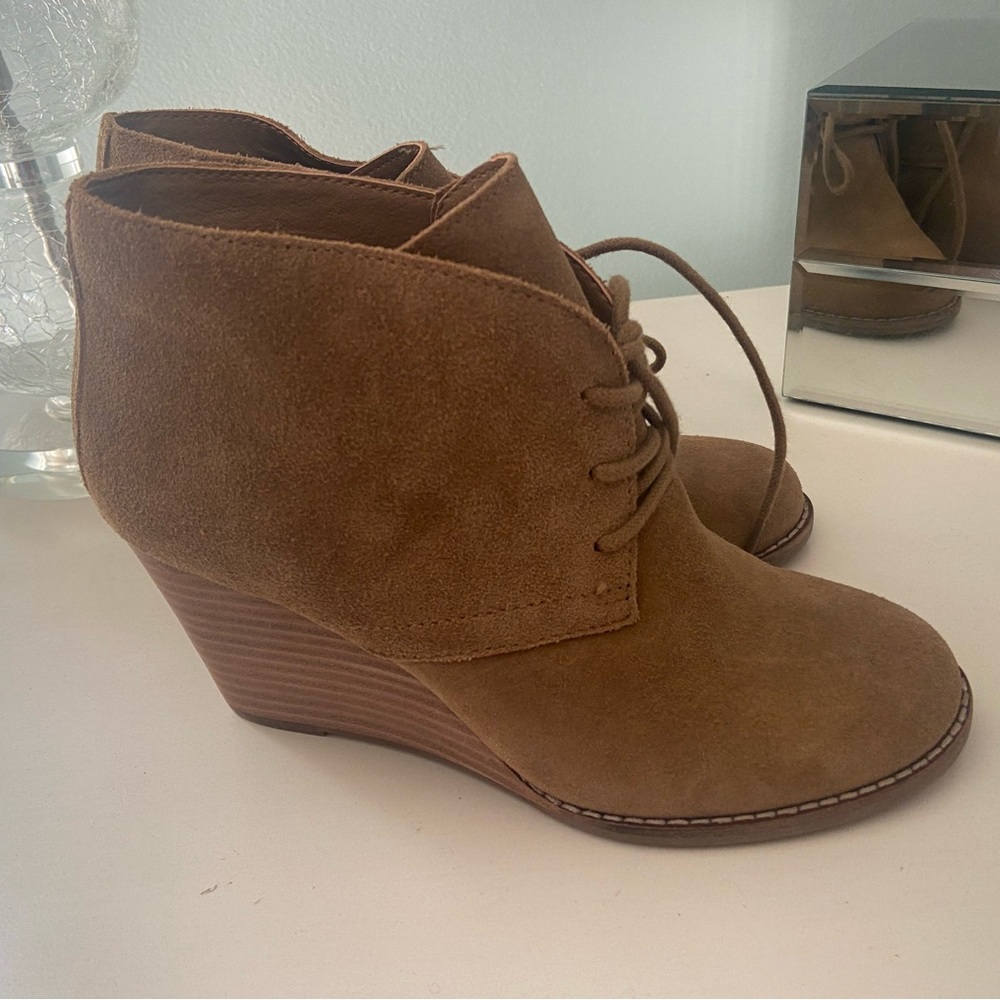 Lucky Brand Womens Wedge Booties (6.5) (Brand New)